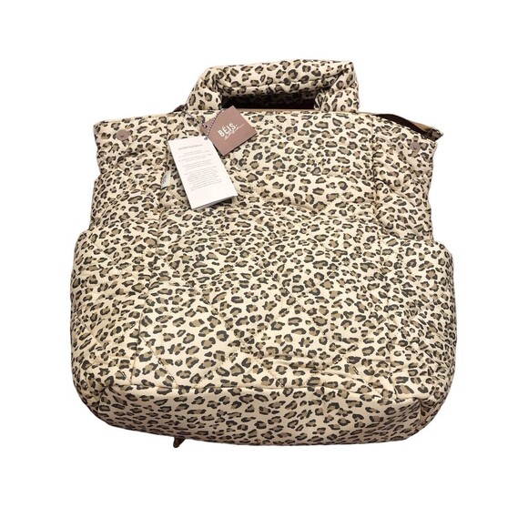 BEIS Elsa x Hosk Quilted Diaper Baby Tote Backpack Play Date Wild Child New - Picture 3 of 7